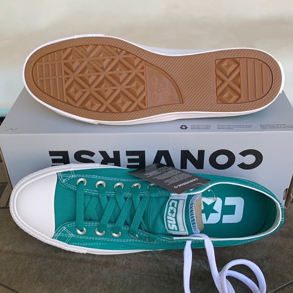 CONVERSE CTAS PRO OP OX MEN’S Malachite/White/Whit - Picture 5 of 16